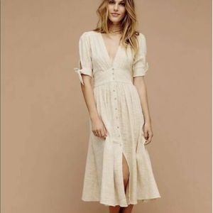 Free People Love of My Life MIDI Dress
